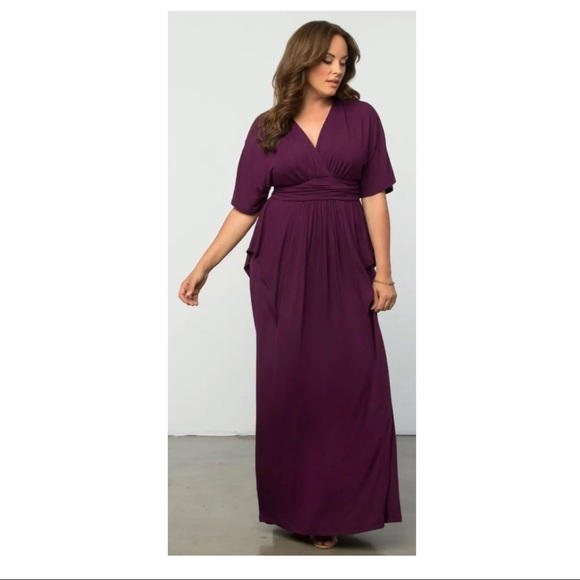 Kiyonna Indie Flair Maxi Dress - Picture 9 of 10